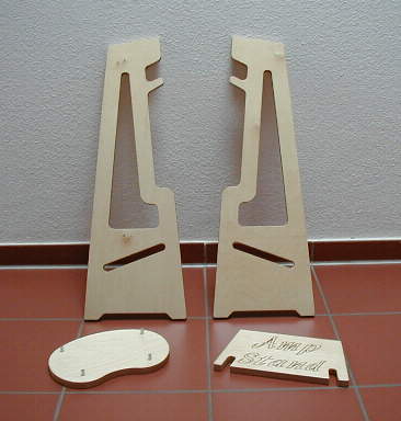 Amp-Stand Montage Schritt 1