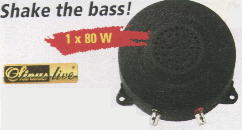 SINUS-LIVE Bass-Shaker ( Conrad-Elelektronic )