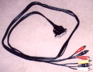 "Typ 1" DB25<>6 Cinch