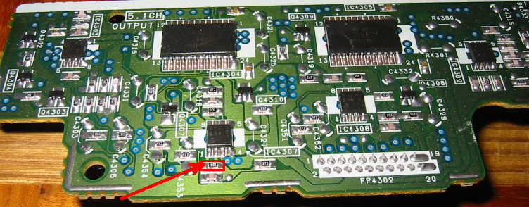 5.1 Channel Output PCB und der Subwoofer-Widerstand !